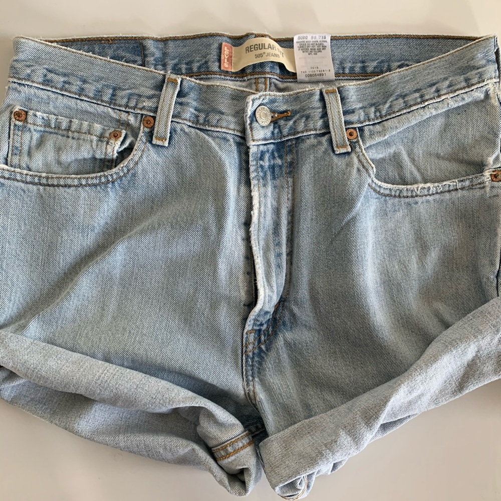 Vintage Levi denim shorts